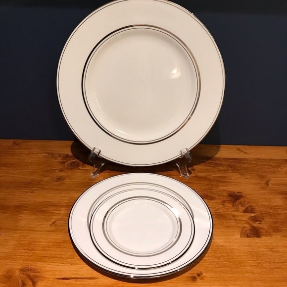 Kate Spade for Lenox Library Lane 3 Piece Place Setting China - Picture 4 of 9